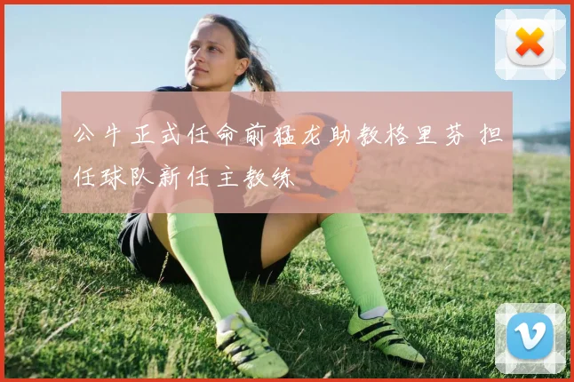 公牛正式任命前猛龙助教格里芬 担任球队新任主教练